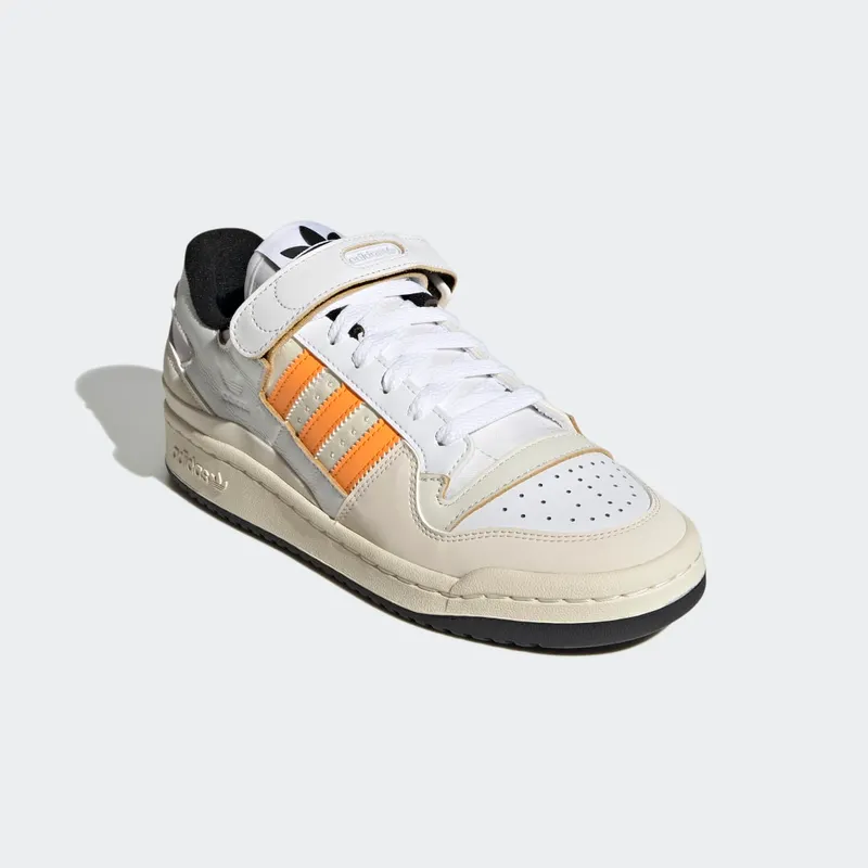Adidas Forum 84 Low Off White / Orange Rush / Purple Tint (HR2009)