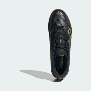 adidas F50 League Indoor Boots “Core Black / Iron Metallic / Lucid Lemon” (JH7720)
