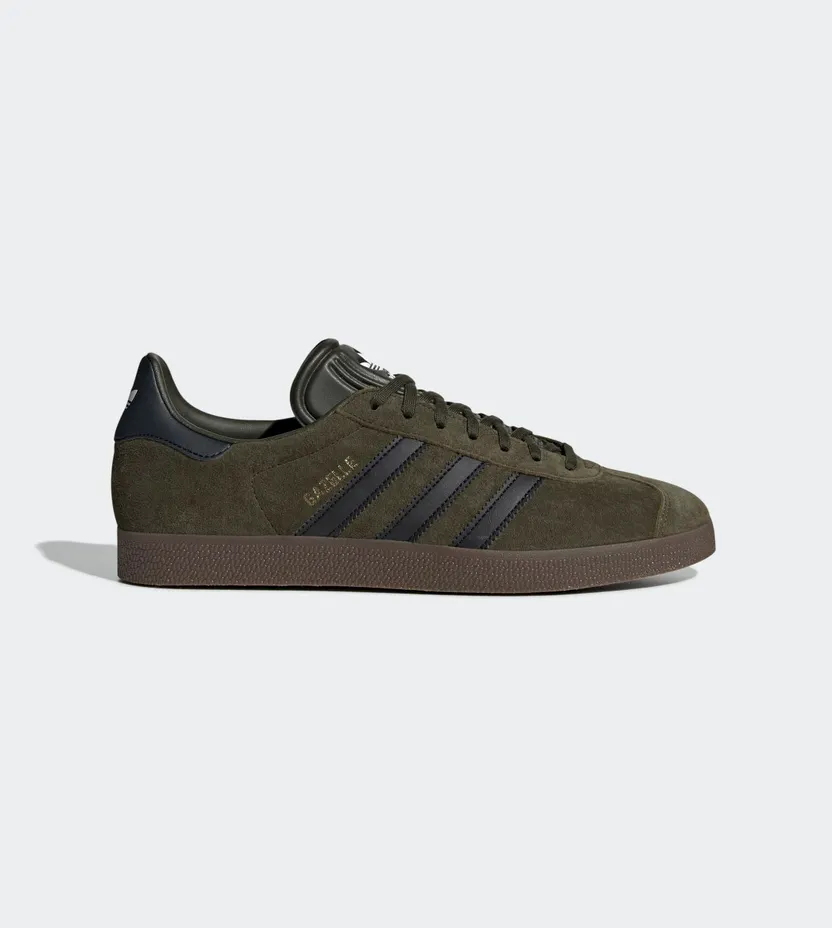 adidas Gazelle Night Cargo / Core Black / Gum5 (EE8947)