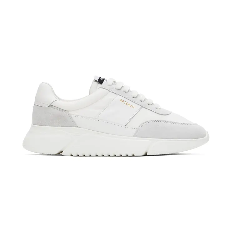 Axel Arigato White & Grey Genesis Vintage Sneakers (27571)
