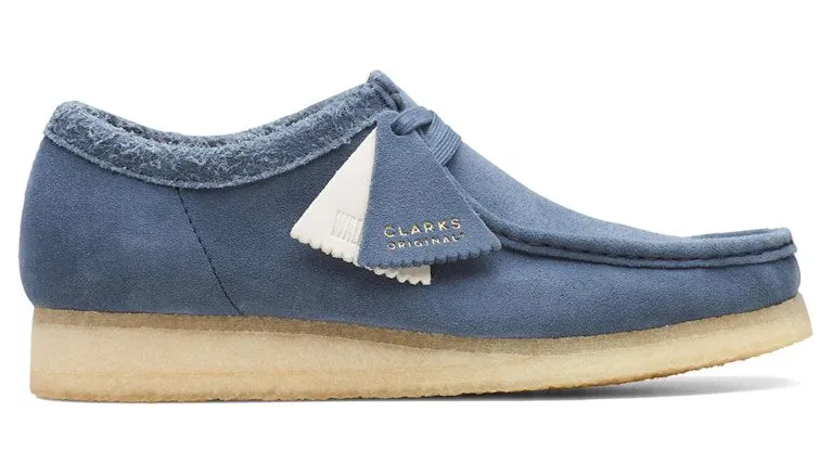 Clarks Originals Wallabee Blue Suede (26166306)