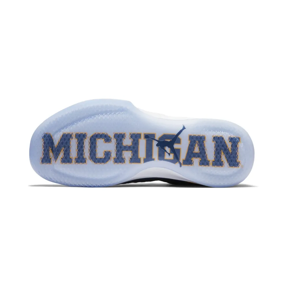 Jordan XXX1 Low Michigan College Navy/Amarillo (897564-425)