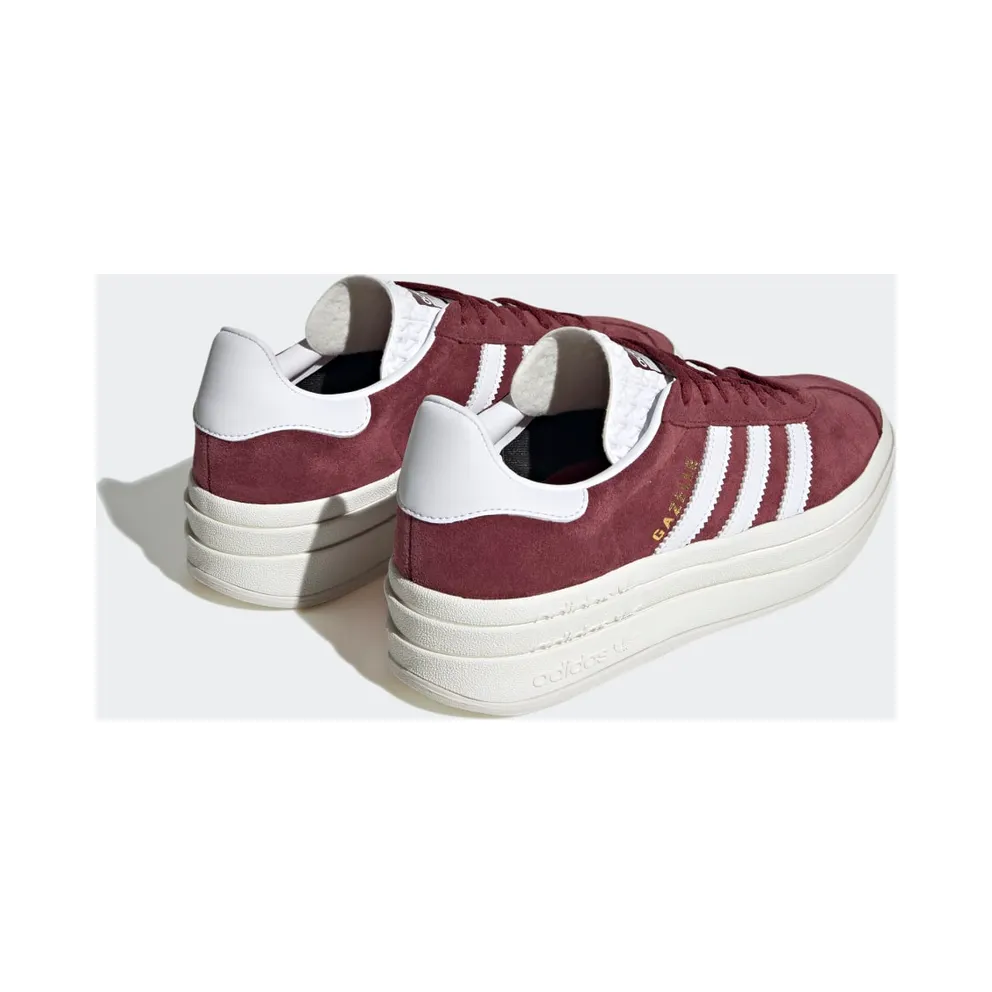 Adidas Gazelle Bold Shadow Red / Cloud White / Core White (HQ6892)
