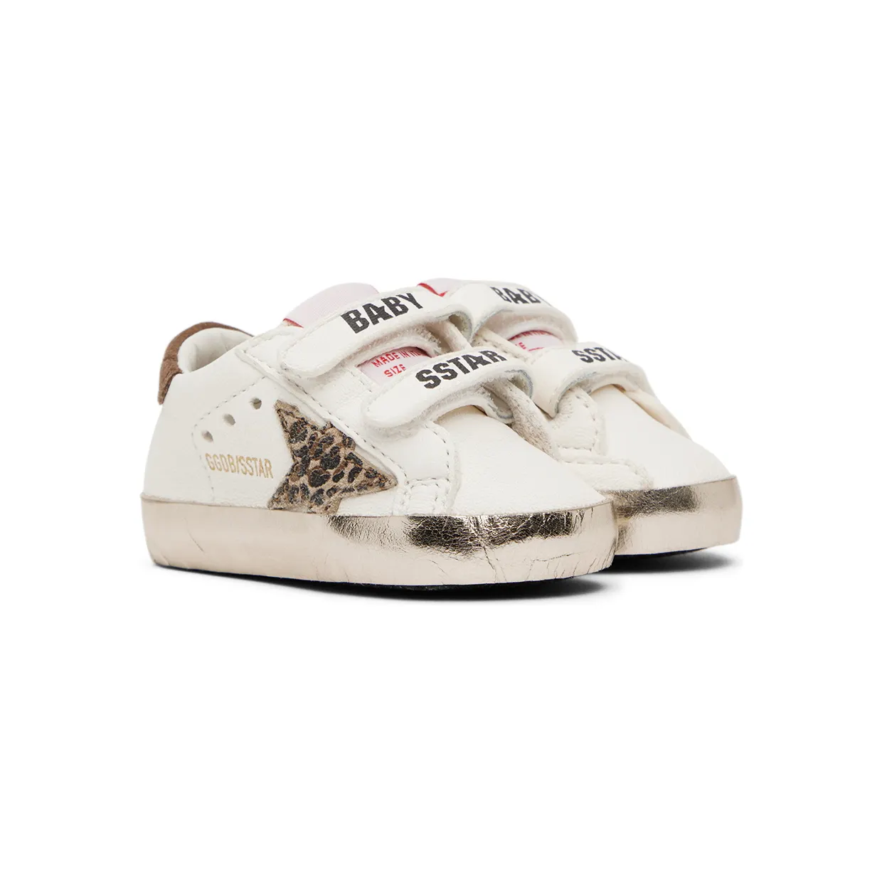 Golden Goose Baby White School Sneakers (GIF00166.F003283.11204) (4)