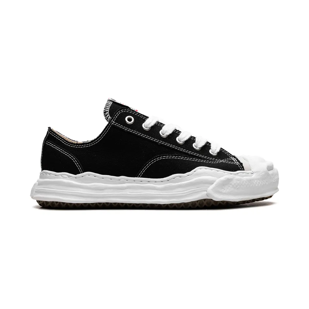 Maison Mihara Yasuhiro Hank OG Sole Canvas Low Black White (A05FW702-BLK)