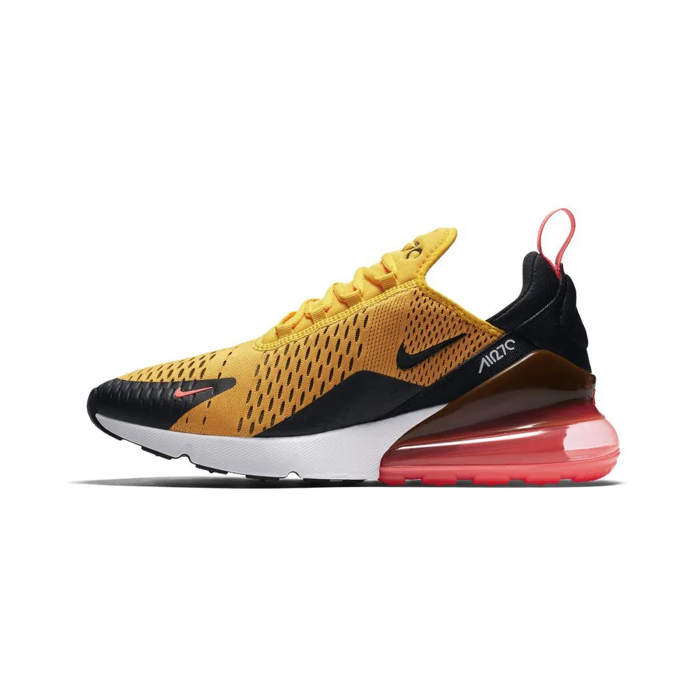 Nike Air Max 270 University Gold Black/University Gold-Hot Punch-White (AH8050-004)