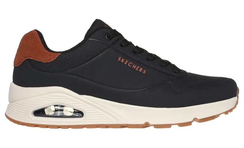 Skechers UNO – Suited On Air Sneaker Zwart