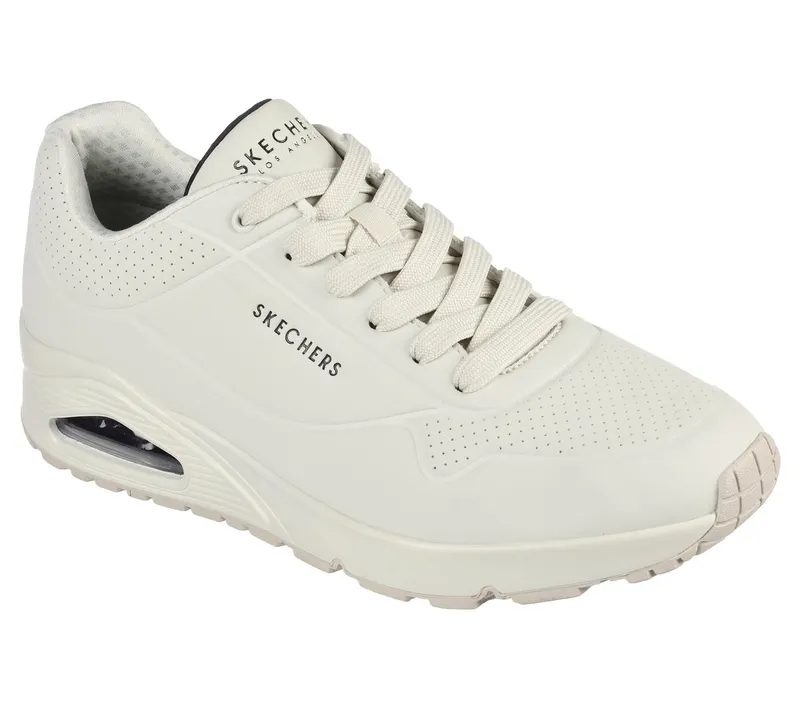 Skechers UNO – Stand On Air Sneaker Off-White