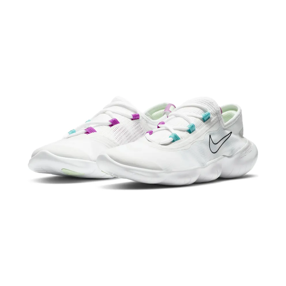 Nike Free RN 50 2020 “White / Summit White / Black” (CJ0270-102)