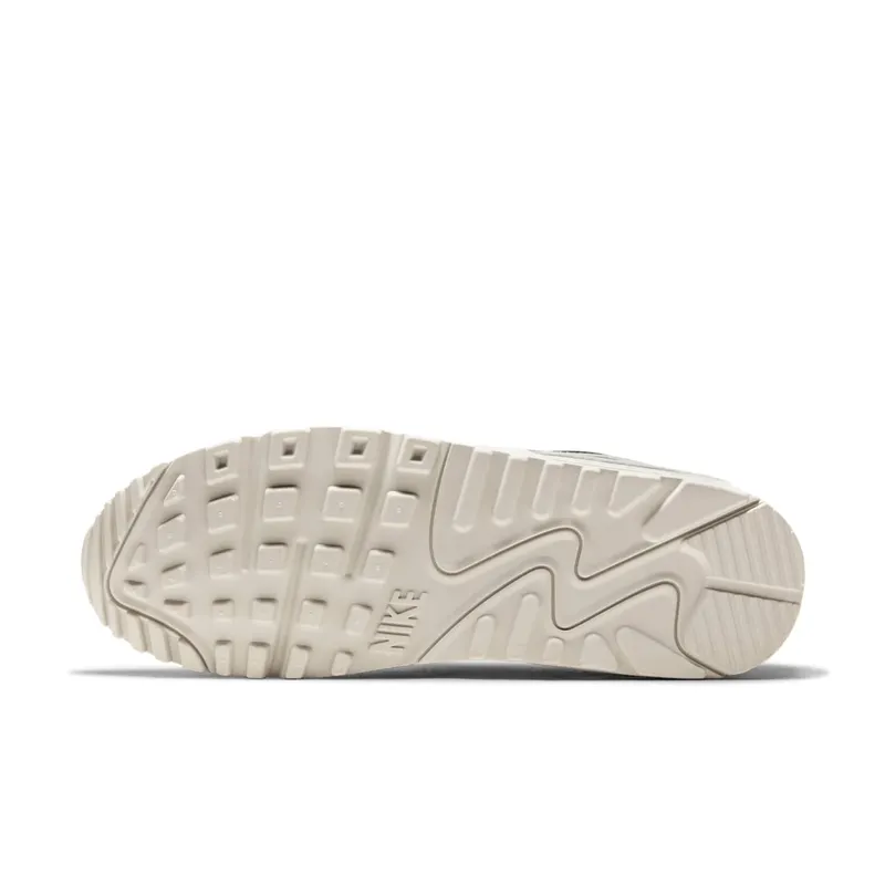 Nike Air Max 90 Light Bone – “White / Black / Light Bone / Team Orange” (DH4103-100)