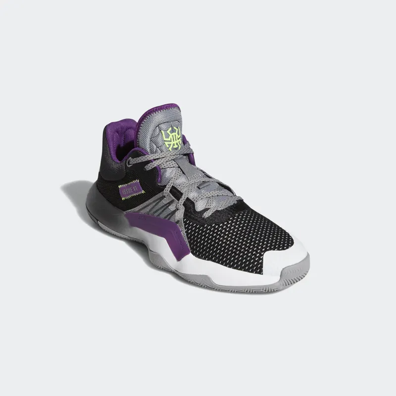 adidas D.O.N. Issue #1 Joker Grey Three/Core Black/Glory Purple (EH2134)