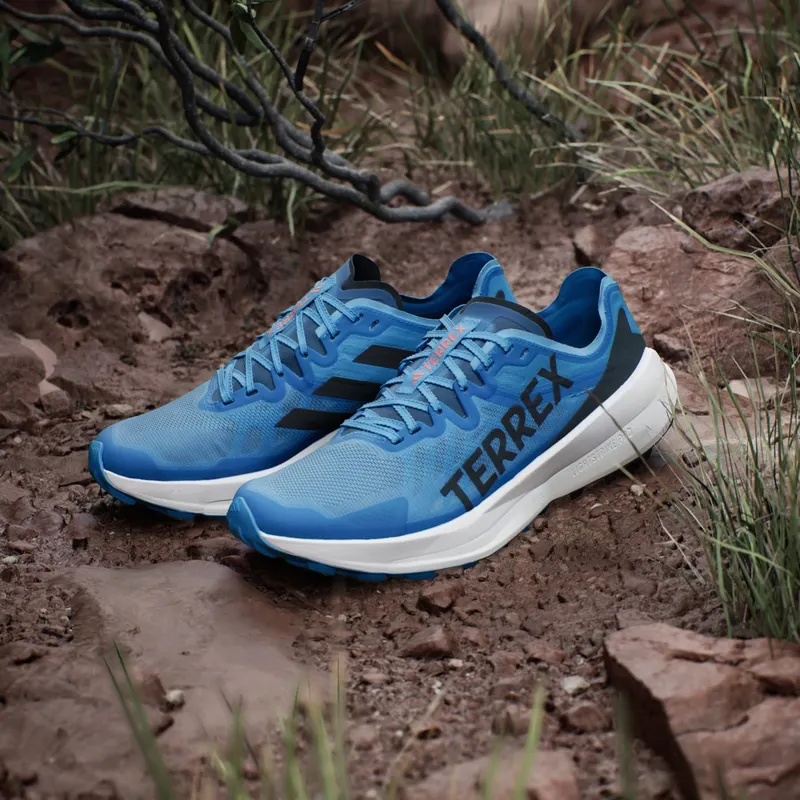 Adidas Terrex Agravic Speed Trail Running Pulse Blue / Core Black / Semi Impact Orange (IH0980)