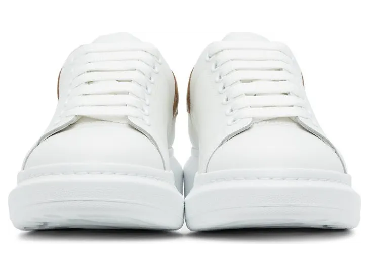 Alexander McQueen White & Gold Oversized 9075 (553680WHNBG) (2)