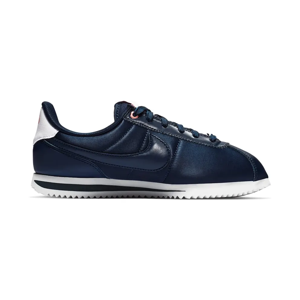 Nike Cortez Basic Valentines Day 2019 Obsidian (GS) Obsidian/Obsidian-White-Bleached Coral (AV3519-400)