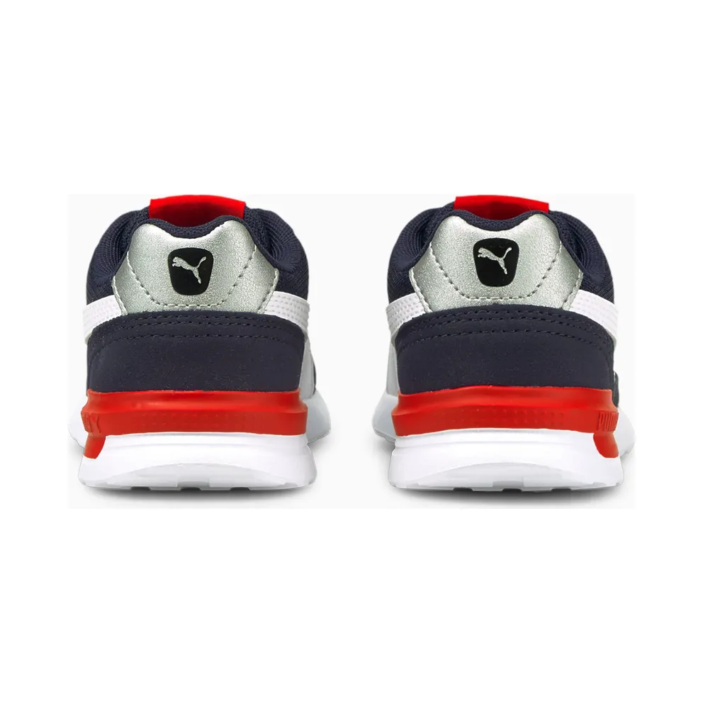 PUMA Graviton AC Kids’ Peacoat/White/High Risk Red (381988-04)