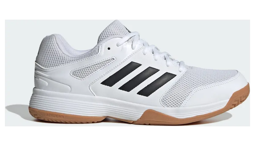Adidas Speedcourt Indoor Cloud White / Core Black / Gum (IE8032)