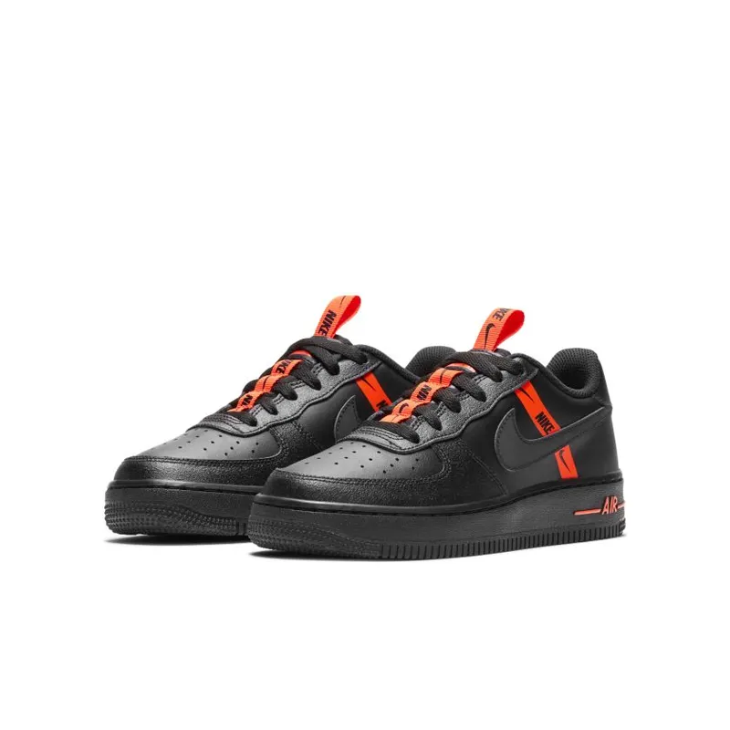 Nike Air Force 1 LV8 KSA GS Worldwide Pack – Black Total Orange (CT4683-001)