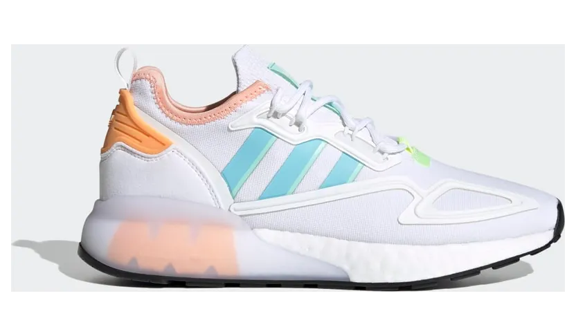 adidas ZX 2K Boost Core White / Hazy Sky / Glow Pink (H06578)