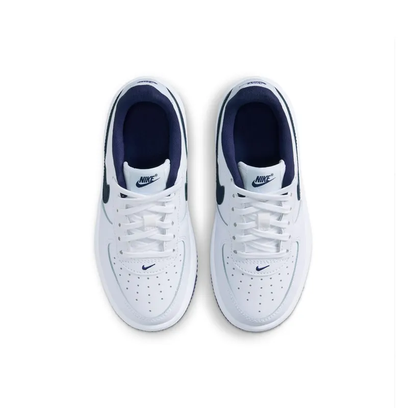 Nike Force 1 Low White Football Grey Midnight Navy (IF1673-103)
