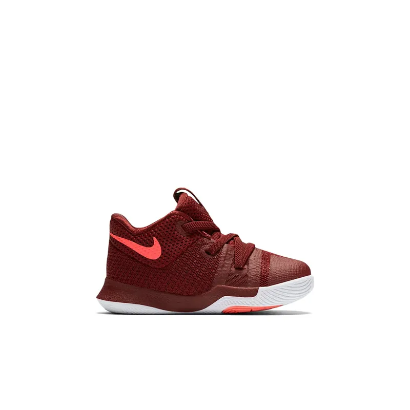 Nike Kyrie 3 Warning (TD) Team Red/Hot Punch-White (869984-681)