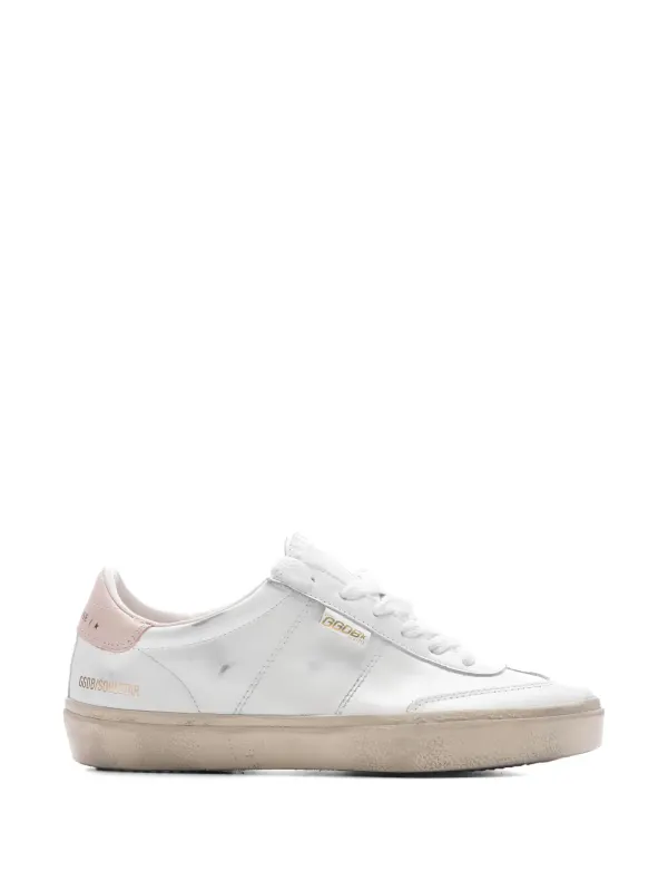 Golden Goose Soul Star Wildleder-Sneakers – Weiß (GWF00464F006931)