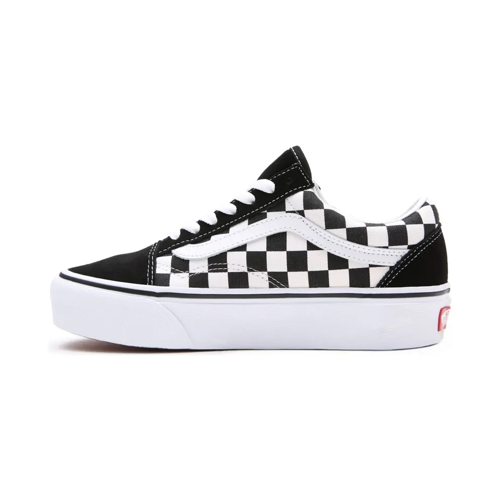 Vans Old Skool Platform Checkerboard Black/White (VN0A3B3UHRK)