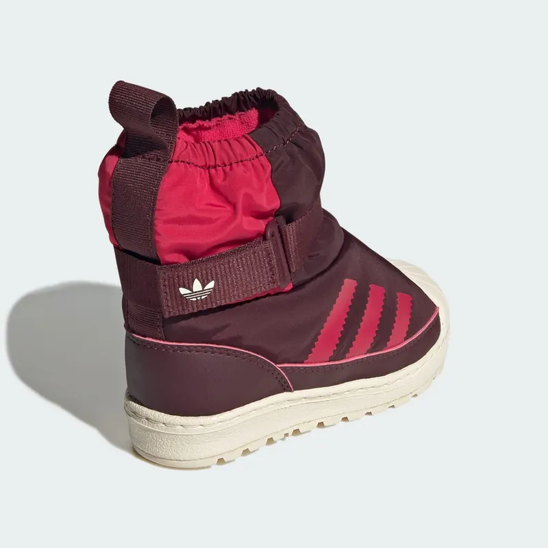 Adidas Superstar 360 Boot Kids Maroon / Wonder White / Ruby Red (JR5805)