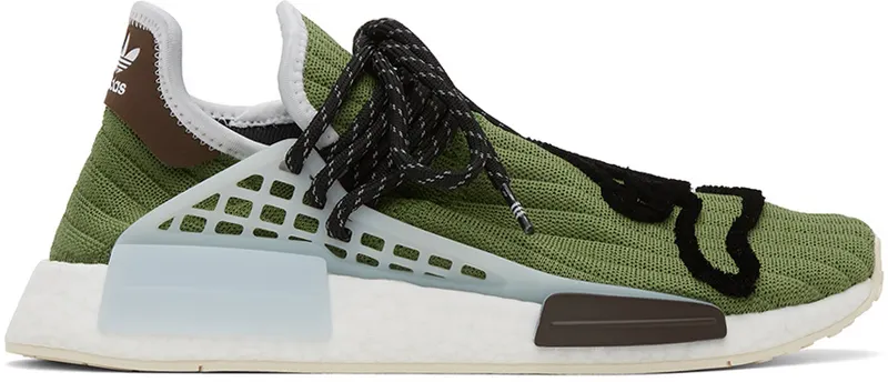 Adidas HU NMD SHOES Customized / Core White / Brown (GZ1664)