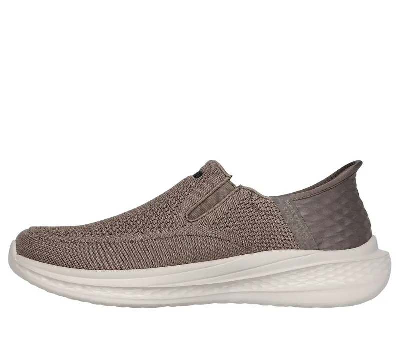 Skechers Slip-ins Relaxed Fit: Slade – Deacon – Taupe – “Beige” (210887 TPE)