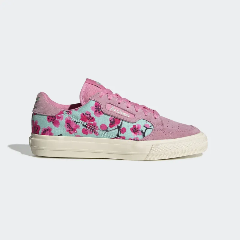 adidas Continental 80 Vulc AriZona Iced Tea Flower (W) Pink/Teal/White (EG7977)