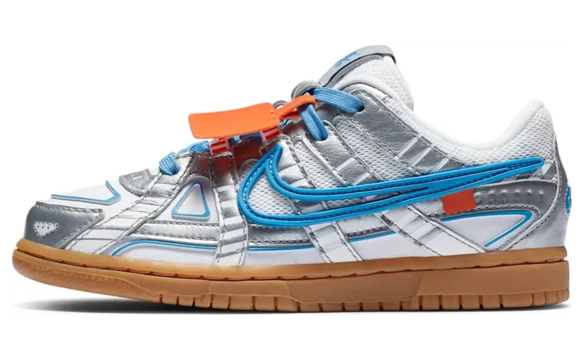 Nike Air Rubber Dunk Off-White University Blue (PS) (2020) (CW7410-100)