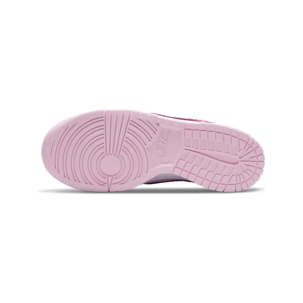 Nike Dunk Low Pink Red White (PS) GS (CW1590-601)