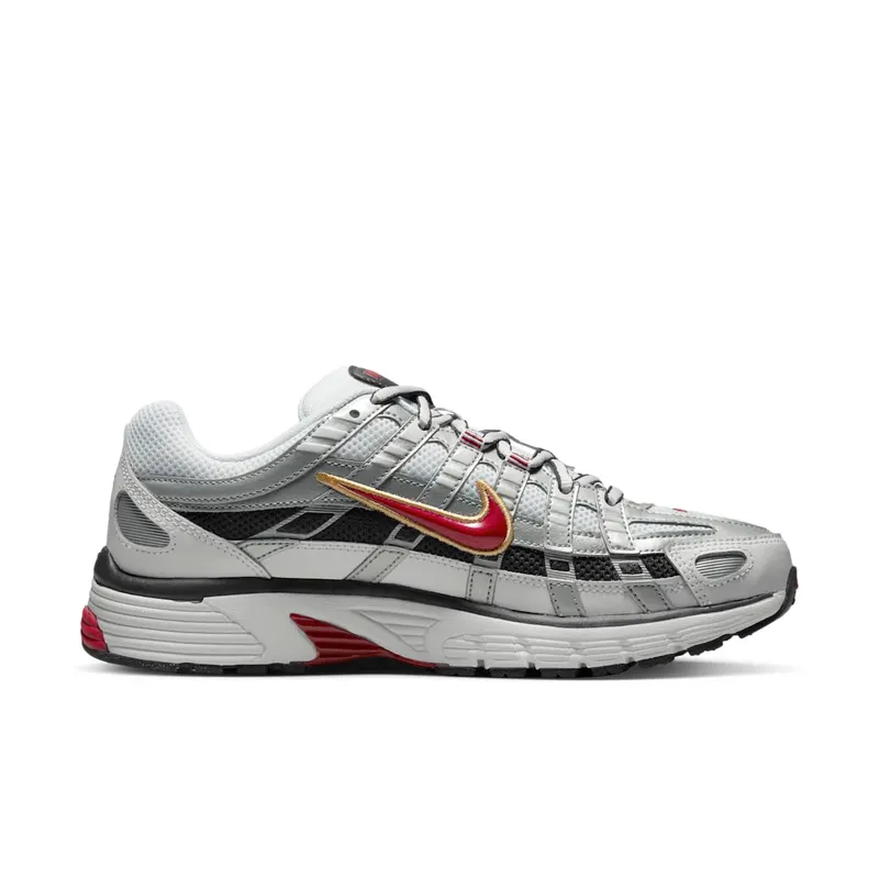 Nike P-6000 White Gold Red (W) White/Metallic Gold-Varsity Red-Metallic Silver-Black (BV1021-101)