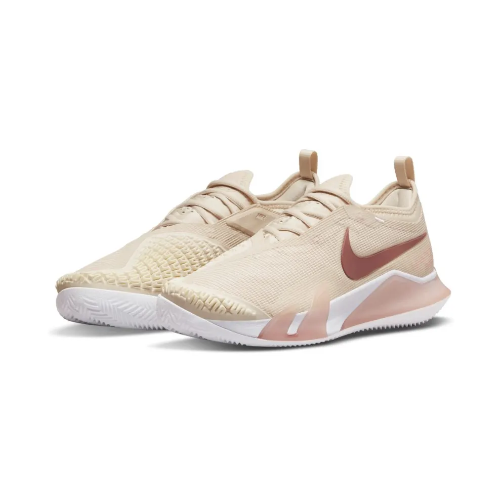 NikeCourt React Vapor Nxt (gravel) “Pearl White / White / Bleached Coral / Canyon Rust” (CV0746-261)