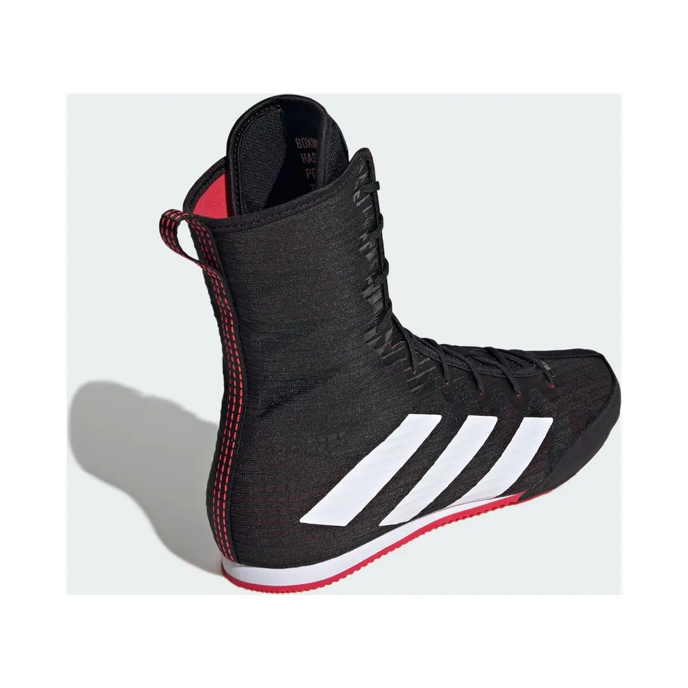 Adidas Box Hog 4 Core Black / Cloud White / Pure Ruby (IH2730)