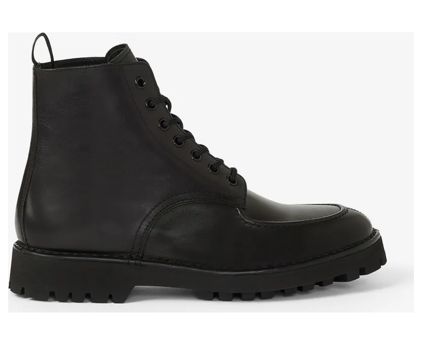 KENZO Bottines à lacets K-MOUNT en cuir (FA65BT011L66)