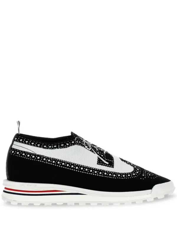 Thom Browne Tech Runner mit Budapestermuster – Black (MFD262AE0648)