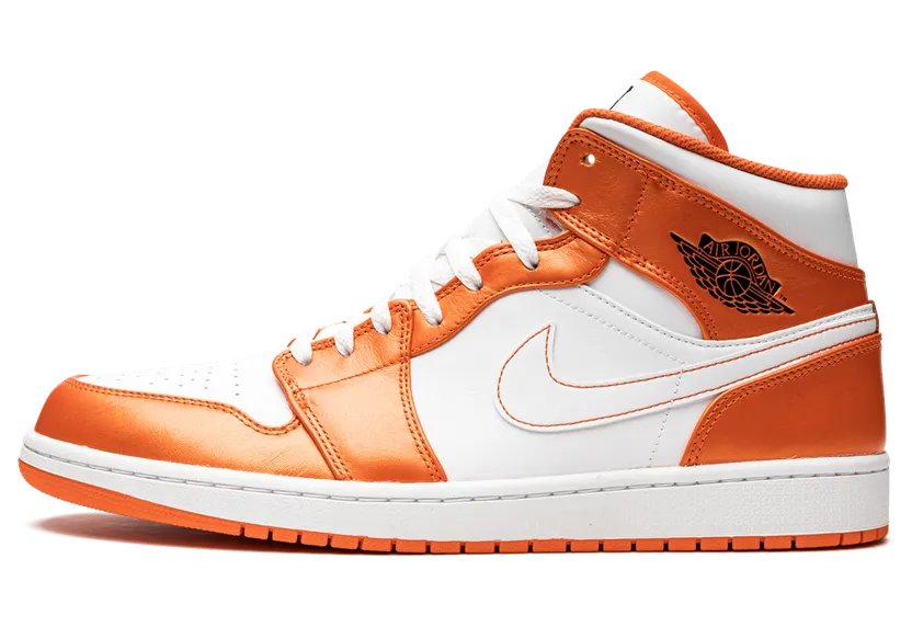 Jordan 1 Mid Metallic Orange (GS) (DM4228-800)