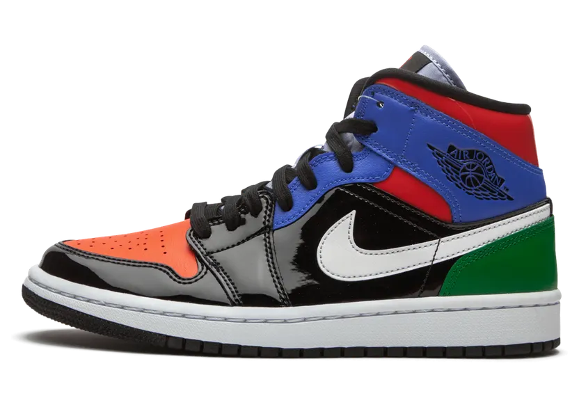 Air Jordan 1 Mid SE Multi Patent (CV5276-001)