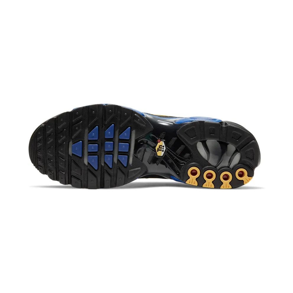 Nike Air Max Plus “Black / Hyper Blue / Dark Smoke Grey / Chamois” (DJ4956-001)