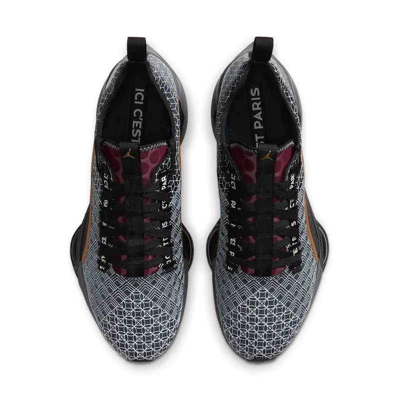Jordan Zoom Renegade PSG (2020) Black/Bordeaux-White-Metallic Gold (CZ3957-001)