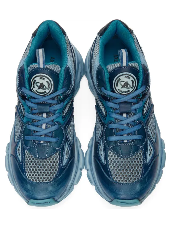 Axel Arigato Blue Dip-Dye Marathon Sneakers (33063) (4)
