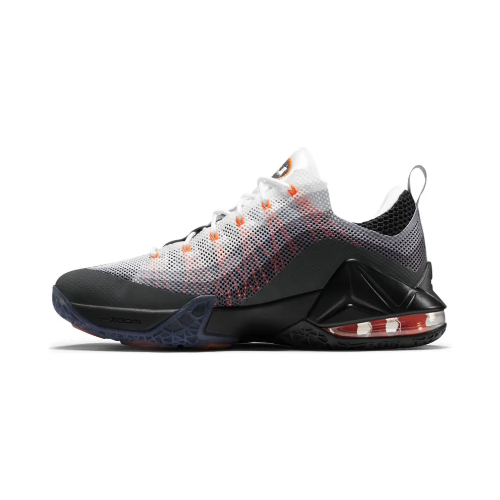 Nike Air Max 95 LeBron 12 Low Wolf Grey/White-Team Orange-Black (812560-081)