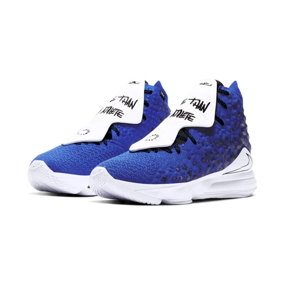 Nike LeBron 17 More Than An Athlete Racer Blue/White-White (CT3464-400)