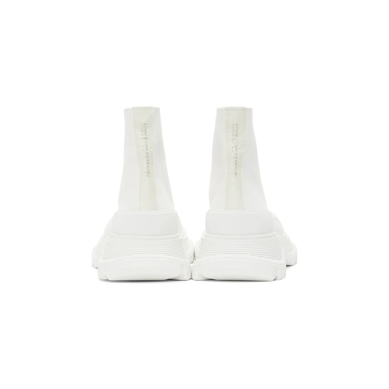 Alexander McQueen Black Tread Slick High Sneakers (611706 W4L32) (4)