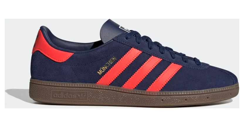 adidas Munchen Dark Blue / Solar Red / Gum (GY7400)