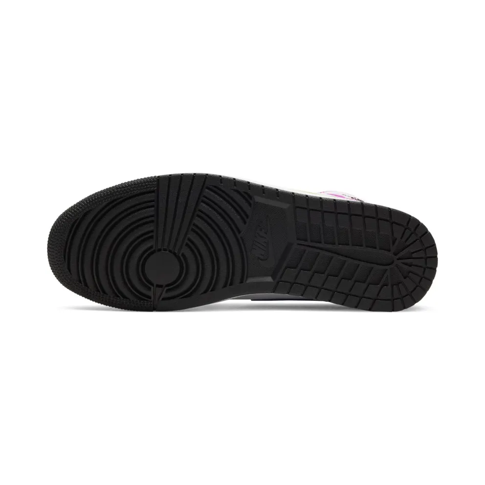Jordan 1 Mid White Black Cyber Pink White/Black-Cyber-Pink (CZ9834-100)