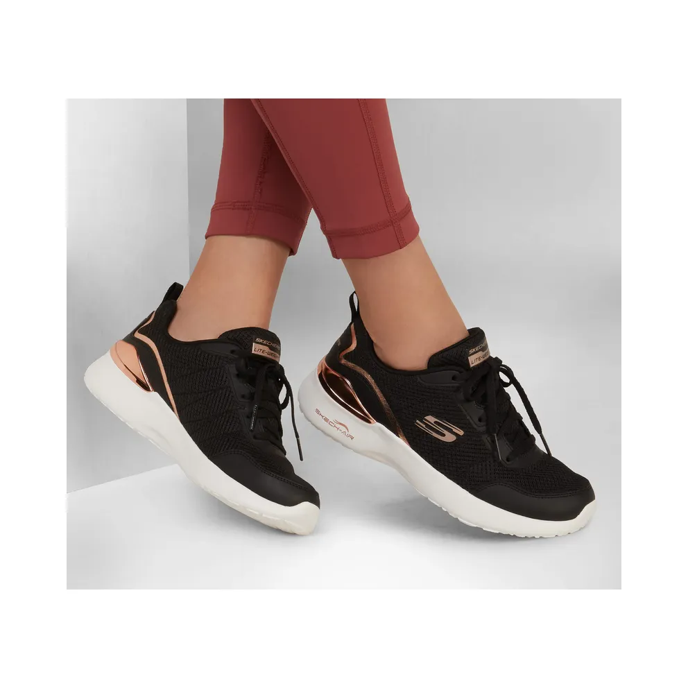 Skechers Skech-Air Dynamight The Halcyon “Black / Rose Gold” (149660BKRG)