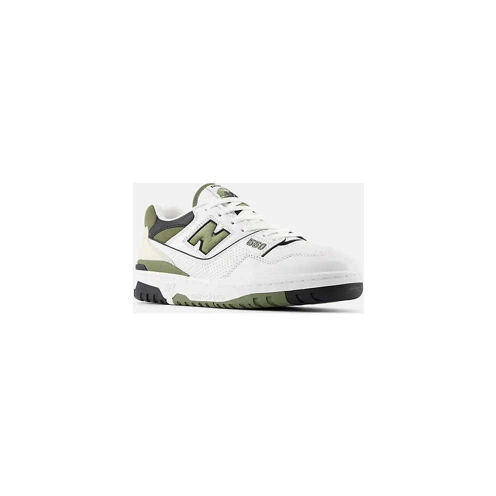 New Balance 550 “White / Dark Olivine” (BB550DOB)
