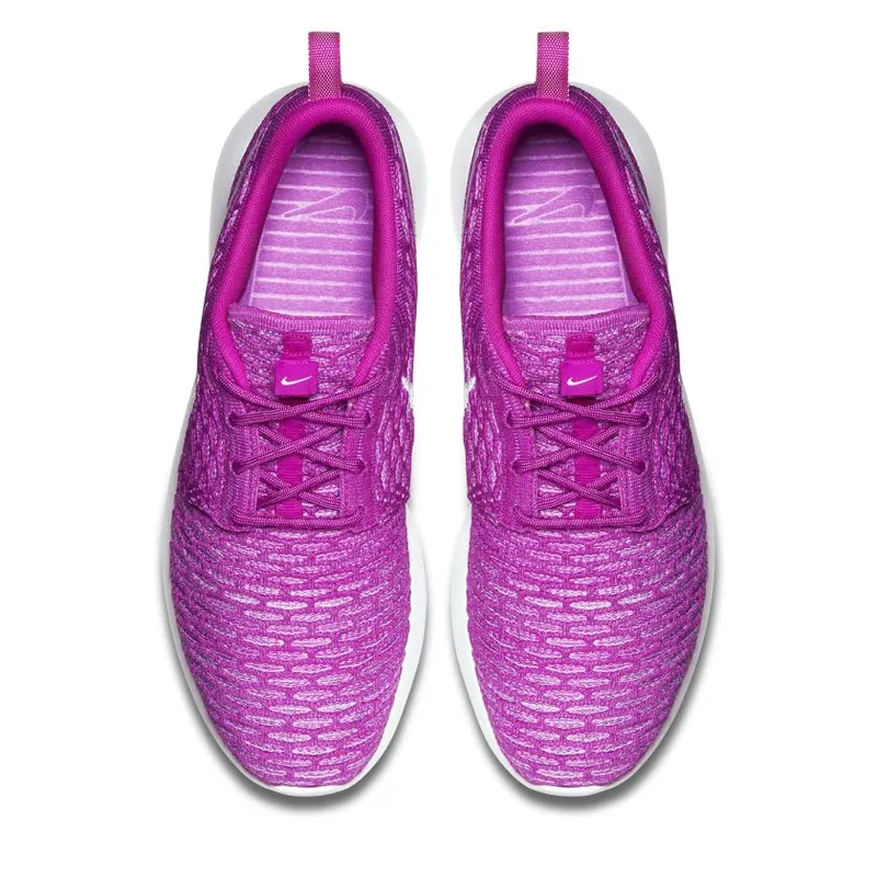Nike Roshe Run Flyknit Fuchsia Flash (W) Fuchsia Flash/White-Atomic Purple (704927-500)